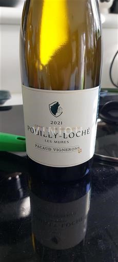 Burgundi Pouilly-loché Pacaud vignerons Les Mures 2021