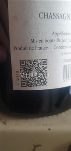 Bourgogne Chassagne-Montrachet Jean Noel Gagnard 2021