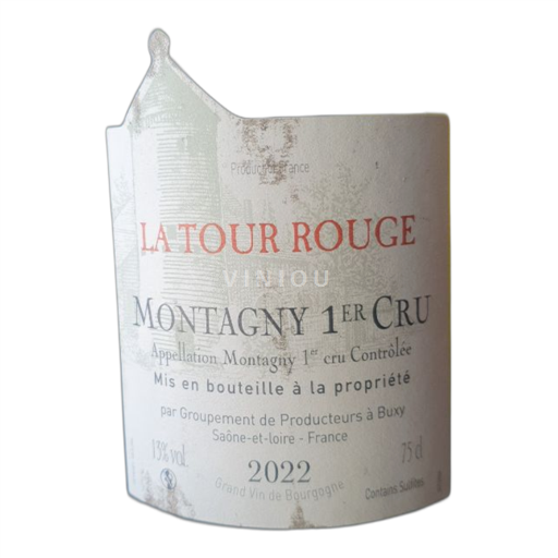 Burgund Montagny Premier Cru Cave des Vignerons de Buxy 2022