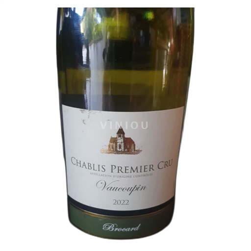 Burgundsko Chablis Premier Cru JEAN-MARC BROCARD Vaucoupin Neročník