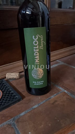 Roussillon Banyuls Domaine Madeloc Ma Dame Jeanne Không niên vụ