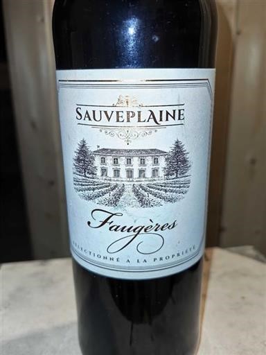 Languedoc Faugères Sauveplaine 2017