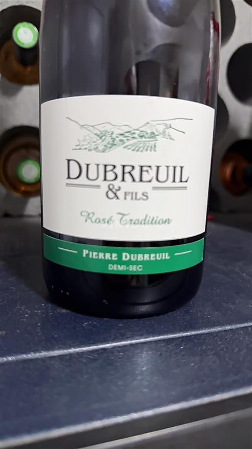 Loire Valley Crémant de Loire Pierre Dubreuil Rosé Tradition Non-Vintage