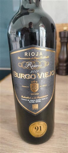 La Rioja Rioja Burgo Viejo Reserva 2019