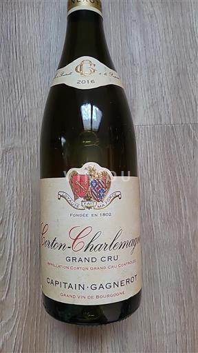 Burgundija Corton-charlemagne Grand Cru Capitain Gagnerot 2016