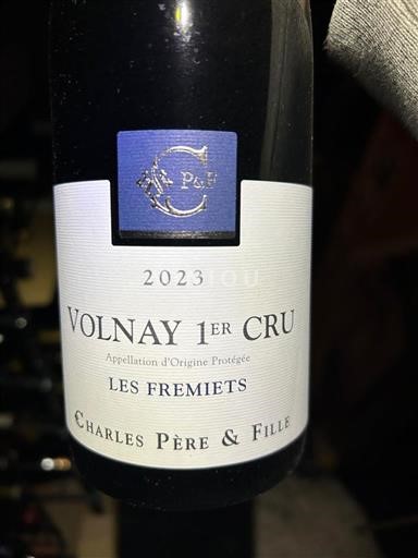 Bourgogne Volnay Premier Cru Charles Père & Fille Les Frémiets 2023