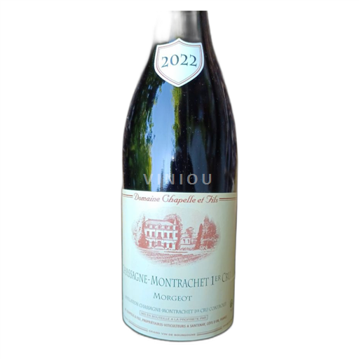 Burgundi Chassagne-Montrachet Premier Cru Domaine Chapelle et Fils Morgeot 2022