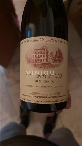 Burgundy Santenay Premier Cru Domaine Chapelle et Fils Beaurepaire 2020
