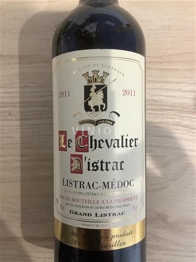 Bordeaux Listrac-Médoc Le Chevalier Istrac Grand Listrac 2011