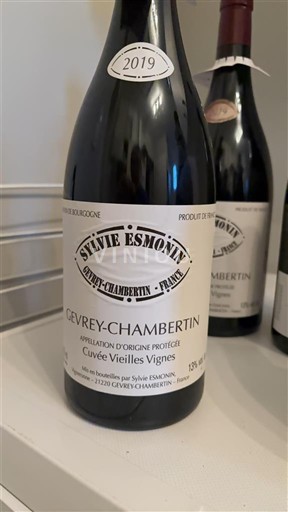 Bourgogne Gevrey-chambertin Sylvie Esmonin Vieilles Vignes 2019
