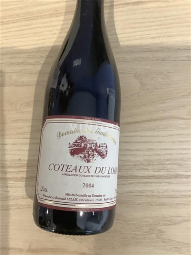 Thung lũng sông Loire Coteaux-du-Loir Domaine Des Gauletteries 2004