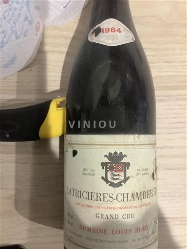Borgogna Latricières-chambertin Grand Cru Domaine Louis Remoissenet 1964