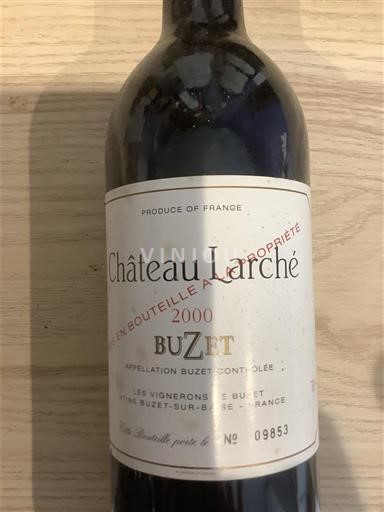 South West Buzet Château Larché 2000