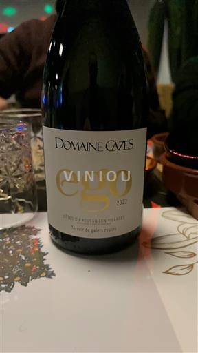 Roussillon Côtes du Roussillon Villages Cazes Ego 2022