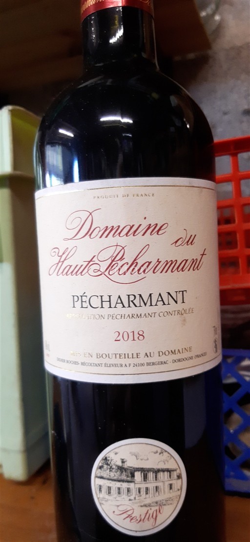 Sydvestfrankrig Pécharmant Domaine Haut-Pécharmant Prestige 2018