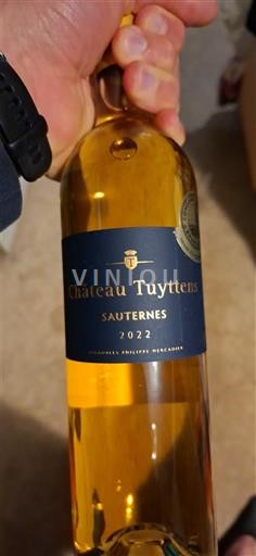 Bordeaux Sauternes Château Tuyttens 2022