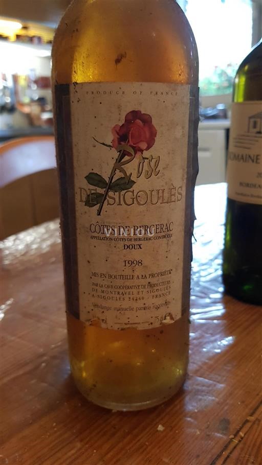 Sudoeste Côtes de Bergerac Sigoulès Rose 1998