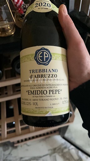 Abruzzerne Trebbiano d'Abruzzo Emidio Pepe 2020