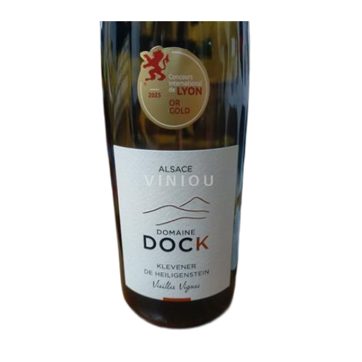 Alzacija Klevener iz Heiligensteina Grand Cru Domaine Dock Vieilles Vignes 2024