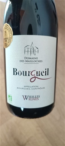 Thung lũng sông Loire Bourgueil Domaine Des Mailloches Vieilles Vignes 2023