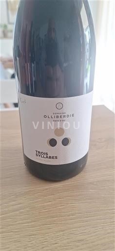 Jihozápad Irouléguy Domaine Ollierberrie Trois Syllabes 2021