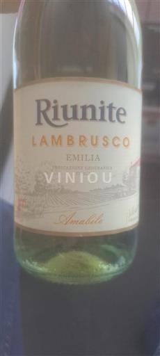 Emilia-Romagna Wines Lambrusco Riunite Amabile Non-Vintage