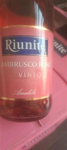 Emilia-Romagna Wines Lambrusco Riunite Amabile Non-Vintage