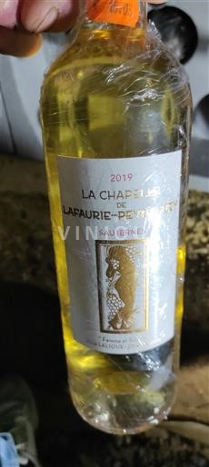 Bordeaux Sauternes Lafaurie-Peyraguey La Chapelle de Lafaurie-Peyraguey 2019