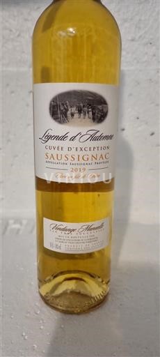 Sudoeste Saussignac Légende Automne 2019