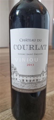 Bordeaux Lussac-Saint-Émilion Château Courlat 2013