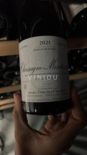Borgoña Chassagne-Montrachet Grand Cru Marc Colin et ses Fils Vieilles Vignes 2021