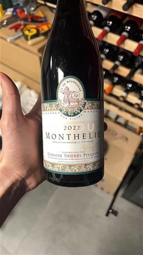 Burgundy Monthélie Domaine Thierry Piqueret 2022