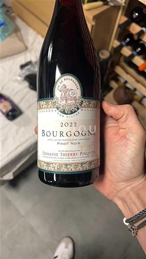 Burgundy Grand Cru Domaine Thierry Pinquier 2022