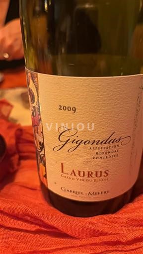 Thung lũng Rhône Gigondas Gabriel Meffre Laurus 2009