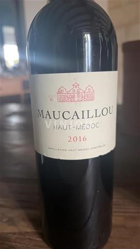 Bordeaux Haut-Médoc Château Maucaillou 2016