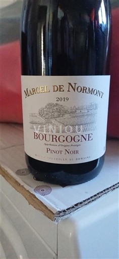 Bourgogne Marcel de Normont Pinot Noir 2019