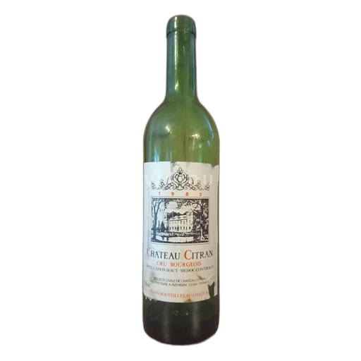 Bordeaux Haut-Médoc 17 Château Citran 1983
