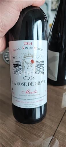 Bordeaux Non specificato Clos La Rose de Grave 2014
