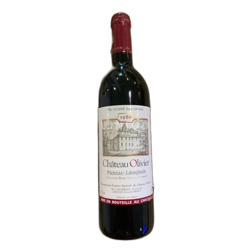 Bordeaux Graves 17 Château Olivier 1986