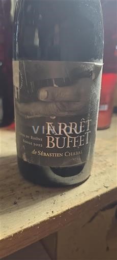 Valle del Ródano Côtes del Ródano Sébastien Chabal Arrêt Buffet 2022