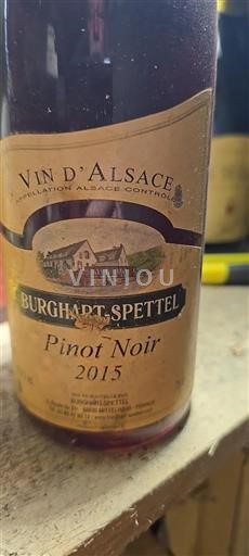 Elsass Burghart-Spettel Pinot Noir 2015