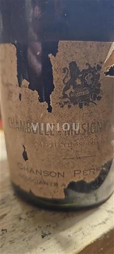 Burgundi Chambolle-Musigny Chanson Père et Fils 1957