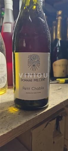 Burgundsko Petit-chablis Domaine Milcent L'empreinte d'un terroir Neročník