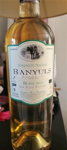 Roussillon Banyuls Domaine Traginer 2023