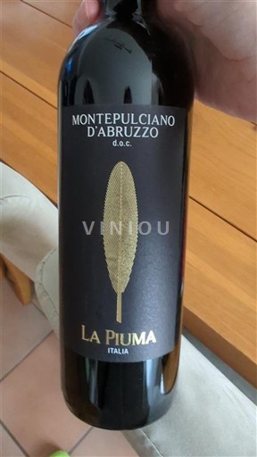 Abruzos Montepulciano d'Abruzzo La Piuma Não Sazonado