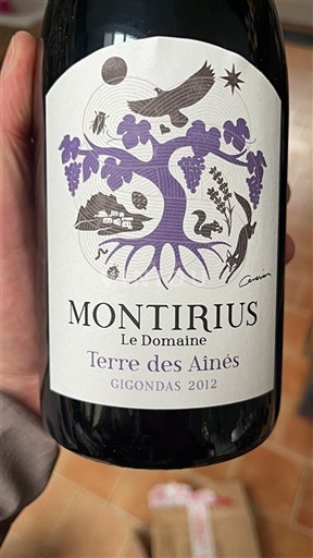 Vale do Ródano Gigondas Montirius Terre des Aînés 2012