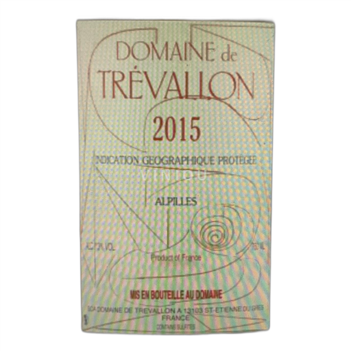 Alpes và các vùng Rhodanien Alpilles Domaine de Trévallon 2015