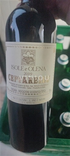 Toscana No especificado Isole e Olena Cepparello 2019