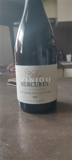 Bourgogne Mercurey Cave de Bissey Les Chaumellottes 2023