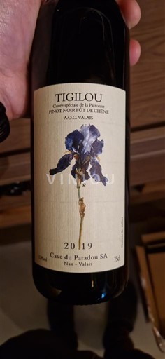 Valais Not Specified Cave du Paradou SA Tigilou spéciale de Philippe 2019